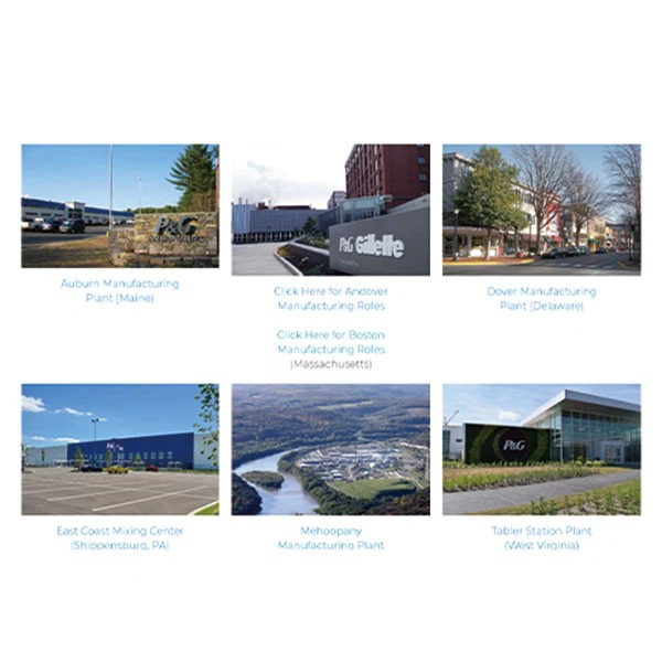 Procter & Gamble (P&G) Factory Procter & Gamble (P&G) Factory